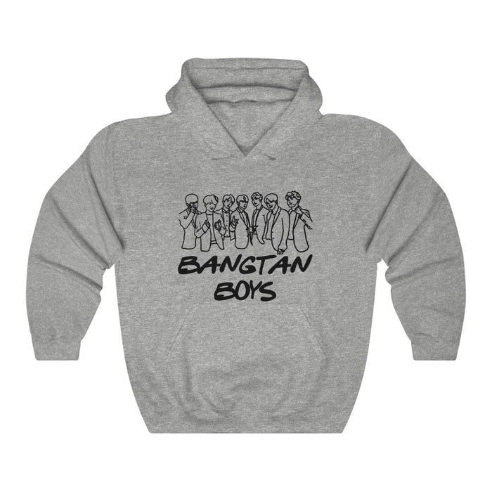 Bangtan Boys Hoodie - Trendy Winter Kpop Hoodies - Kpop Hooded Sweater
