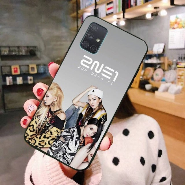 2ne1 KPOP Coque Shell Phone Case For Samsung A10 A20 A30 A40 A50 A70 A80 A71 A91 A51 A6 A8 2018