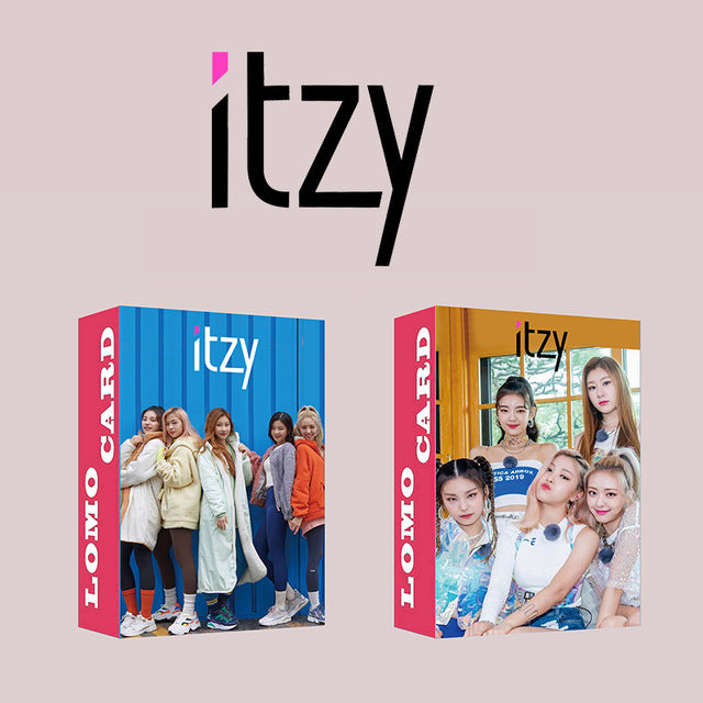 30pcs/set Kpop ATEEZ Lomo card Stray kids GOT7 TWICE TXT NCT ITZY Photocard HD photo print album photocard for fans gifts