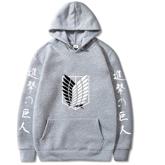 Anime Attack on Titan Hoodie Fashion Pullovers Casaul Tops