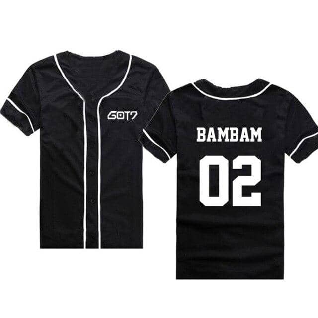 Kpop Newest K POP KPOP GOT7 Harajuku Baseball Shirt GOT 7 BAMBAM JACKSON MARK JB Short Sleeve T Shirt Male Female Tops Tumblr Clothing that you'll fall in love with. At an affordable price at KPOPSHOP, We sell a variety of K POP KPOP GOT7 Harajuku Baseball Shirt GOT 7 BAMBAM JACKSON MARK JB Short Sleeve T Shirt Male Female Tops Tumblr Clothing with Free Shipping.