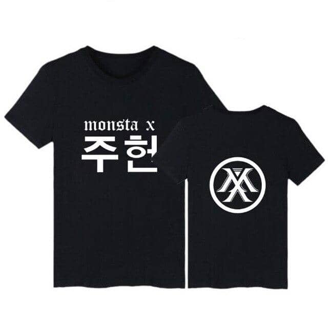 Kpop Newest Korean KPOP Monsta X T Shirt For Women Men WONHO YOOKIHYUN I.M JOOHEON HYUNGWON Short Sleeve Cotton T-Shirt Tees Couple Clothes that you'll fall in love with. At an affordable price at KPOPSHOP, We sell a variety of Korean KPOP Monsta X T Shirt For Women Men WONHO YOOKIHYUN I.M JOOHEON HYUNGWON Short Sleeve Cotton T-Shirt Tees Couple Clothes with Free Shipping.