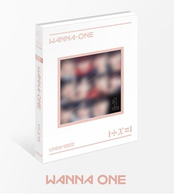 KPop Album~ WANNA ONE  1 X=1 UNDIVIDED Album Set CD KPOP Fans Collection