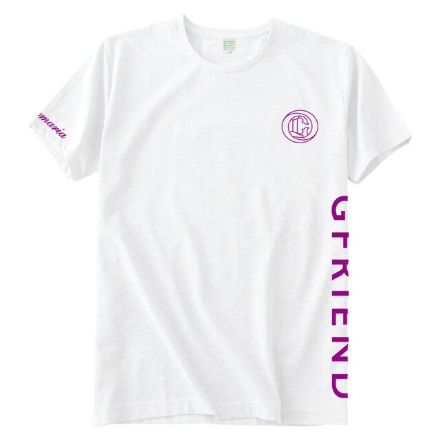 kpop Gfriend logo printing o neck short sleeve t shirt unisex