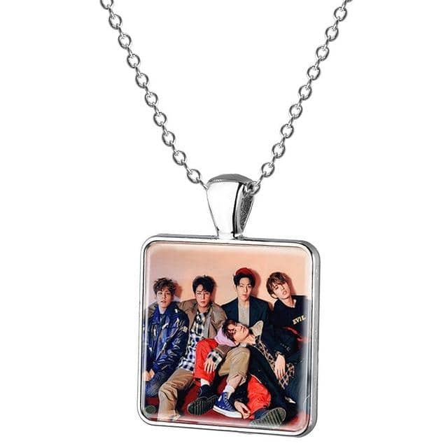 Kpop Newest TAFREE Kpop Day6 Photo Pendant Necklace Square Shape Glass Cabochon Necklaces Rhodium Plated Metal Link Chain Jewelry DAY23 that you'll fall in love with. At an affordable price at KPOPSHOP, We sell a variety of TAFREE Kpop Day6 Photo Pendant Necklace Square Shape Glass Cabochon Necklaces Rhodium Plated Metal Link Chain Jewelry DAY23 with Free Shipping.