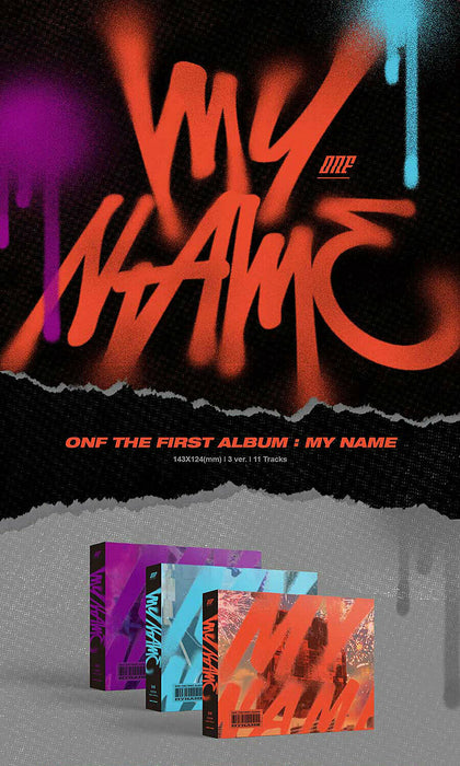 Kpop Album ONF - THE FIRST ALBUM [ONF:MY NAME]
