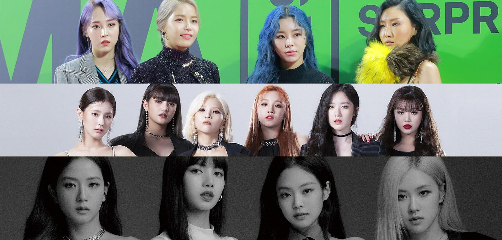 Discover the classification by reputation of the female groups of December 2019 - Kpopshop