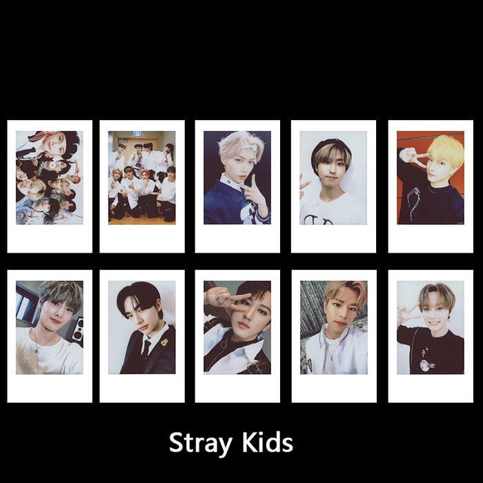 10pcs/set Kpop Stray Kids Polaroid card for fans collection photo card photocard