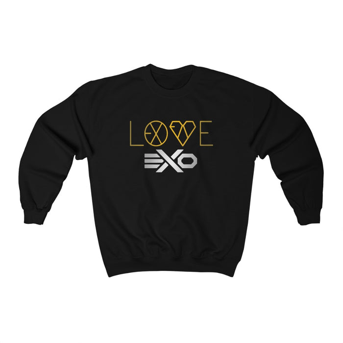 EXO Love Sweatshirt - EXO Sweatshirt - Kpop Crewneck Women Sweatshirt