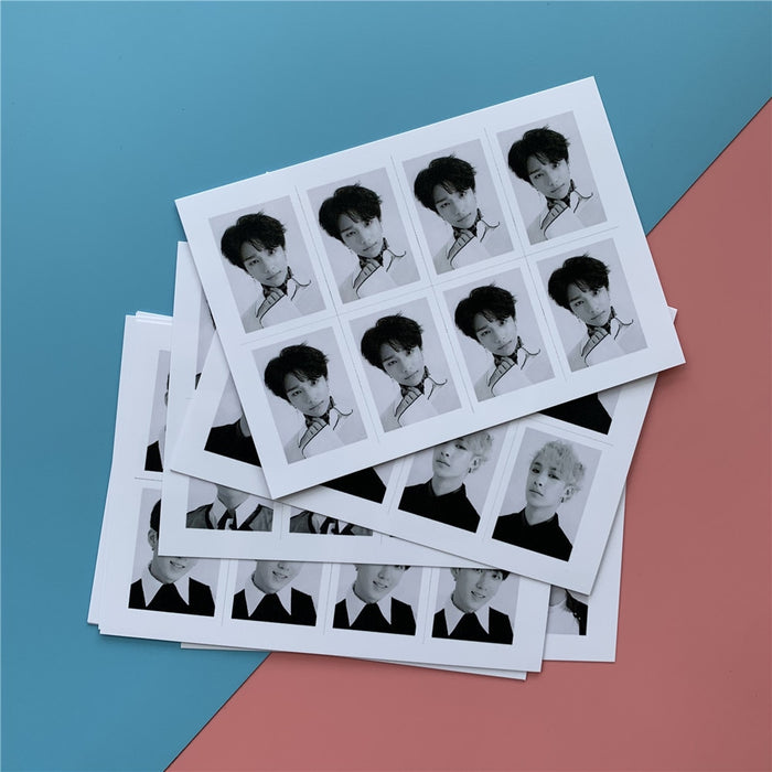 1pcs Kpop Stray kids 1 inch ID Photo Cards Postcard for fans collection K-pop Straykids Photocard