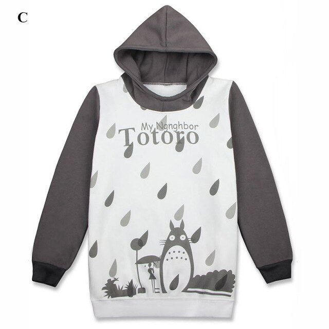2017 Anime My Neighbor Totoro Women Pullover Sweatshirt tshirt - Kpopshop