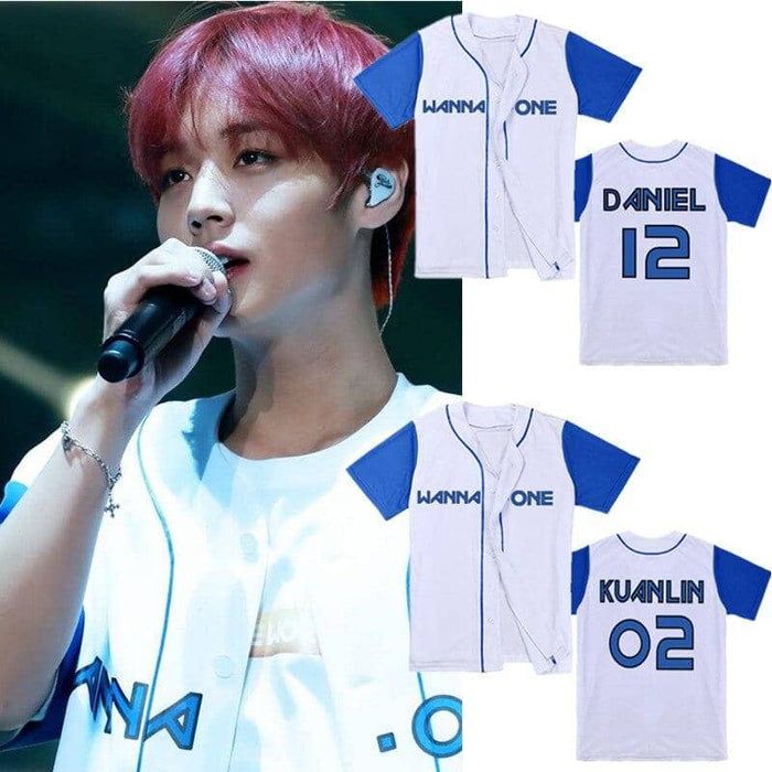 Kpop Newest 201new kpop WANNE ONE concert The same paragraph baseball cardigan short-sleeved T-shirt Loose men and women that you'll fall in love with. At an affordable price at KPOPSHOP, We sell a variety of 201new kpop WANNE ONE concert The same paragraph baseball cardigan short-sleeved T-shirt Loose men and women with Free Shipping.