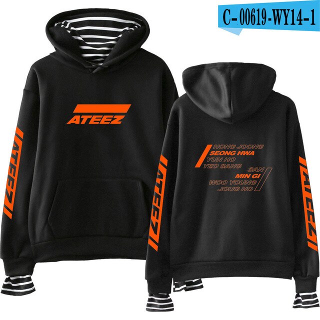 ATEEZ Women  Boy/Girl Sweatshirt tshirts Youtu Kpop  Tops PlusSize - Kpopshop