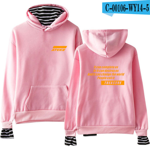 ATEEZ Women  Boy/Girl Sweatshirt tshirts Youtu Kpop  Tops PlusSize - Kpopshop