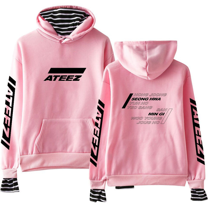 ATEEZ Women  Boy/Girl Sweatshirt tshirts Youtu Kpop  Tops PlusSize - Kpopshop