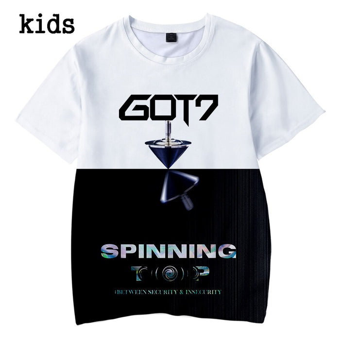 GOT7 3D Children T-shirts Spring/Tshirts  Kpop GOT7 tshirt - Kpopshop