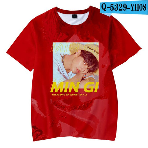 KPOP ATEEZ 3D Children T-shirts Spring/KPOP  Kpop tshirt - Kpopshop