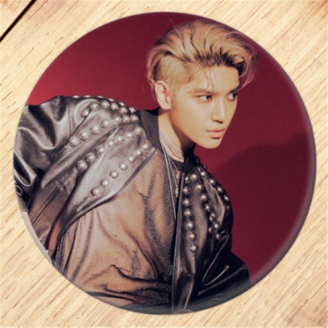 SuperM Brooch Pin KAI MARK TEN Badges For Clothes Backpack Decoration Jewelry
