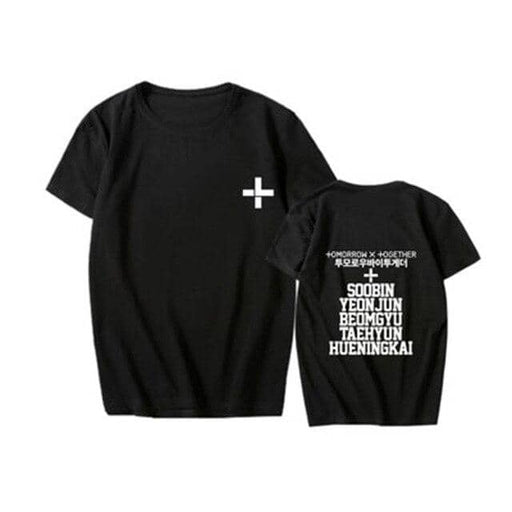 New Kpop TXT Called Tomorrow X Together YEONJUN SOOBINs T Shirts Hip-hop Sleeve T-shirts - Kpopshop