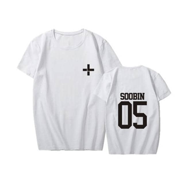 New Kpop TXT Called Tomorrow X Together YEONJUN SOOBINs T Shirts Hip-hop Sleeve T-shirts - Kpopshop