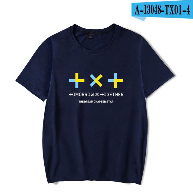 TXT Concert The Dream Chapter Star Album T Shirt TOMORROW X TOGETHER T-shirt T-shirt new Fashion T Shirts Tops