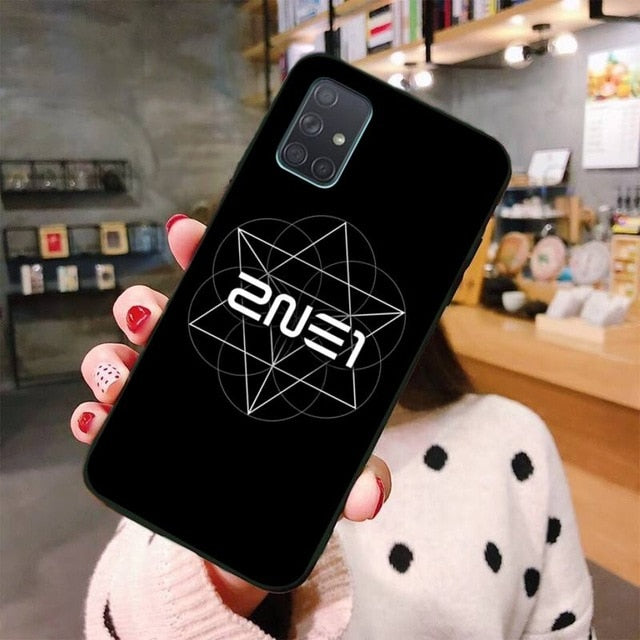 2ne1 KPOP Coque Shell Phone Case For Samsung A10 A20 A30 A40 A50 A70 A80 A71 A91 A51 A6 A8 2018