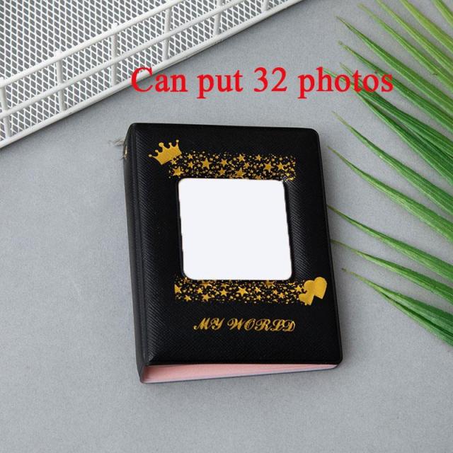 3 Inch Photo Album INS Korean Cute Cartoon Rabbit Bear Picture Storage Case 40 Pockets Polaroid Album Kpop Photocard Holder