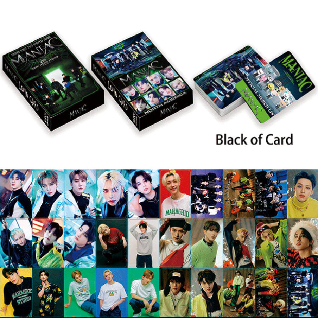 30pcs/box Kpop Stray kids TWICE ITZY IU NEW Ablum Postcard Lomo Cards Korea Group