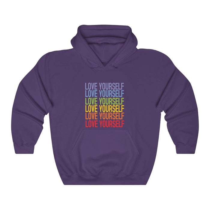 Love yourself Hoodie - Trendy Winter Kpop Hoodies - Kpop Hooded Sweater