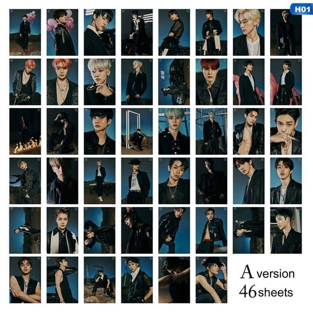 46pcs/set 2020 NCT LOMO Card High Quality Photo Album Card For Fans Collection Kpop NCT 127 Dream Photocard New Arriv