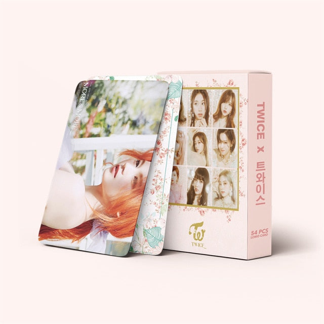54Pcs/Set Mix 2021 New Kpop TWICE Lomo Card Kpop Girls New Album Postcards for Fans Gift Photo Print High Quality Kpop Photocard