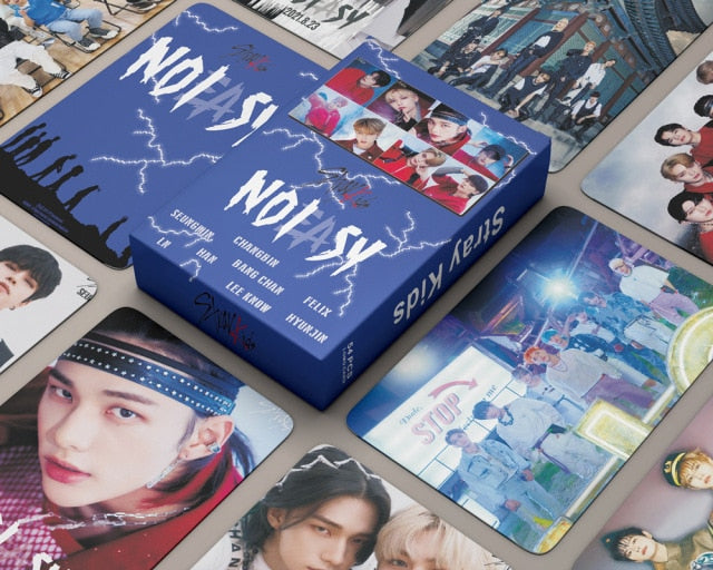 54pcs/lot  Kpop Stray Kids Postcard New Album NOEASY Lomo Card Photo Print Cards Korean Fashion Boys Poster Picture Fans Gifts
