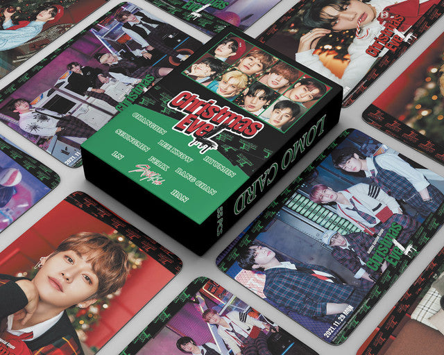55pcs/set Kpop Stray Kids Lomo Cards ODDINARY New Album Boys Photocards