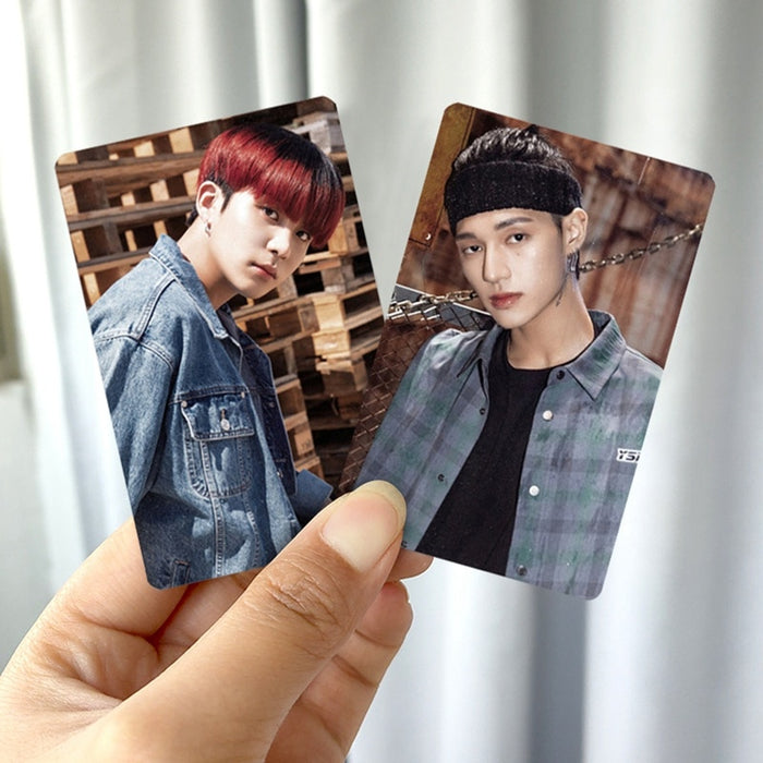 5pcs/set Kpop ATEEZ Lomo card Stray kids Photocard HD photo print album photocard for fans gifts