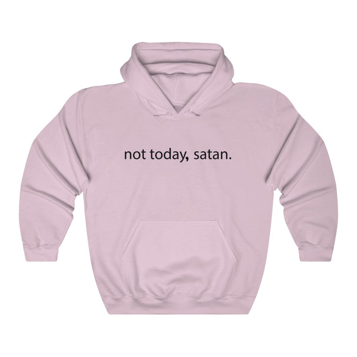 Not Today, Satan. Hoodie - Trendy Winter Kpop Hoodies - Kpop Hooded Sweater