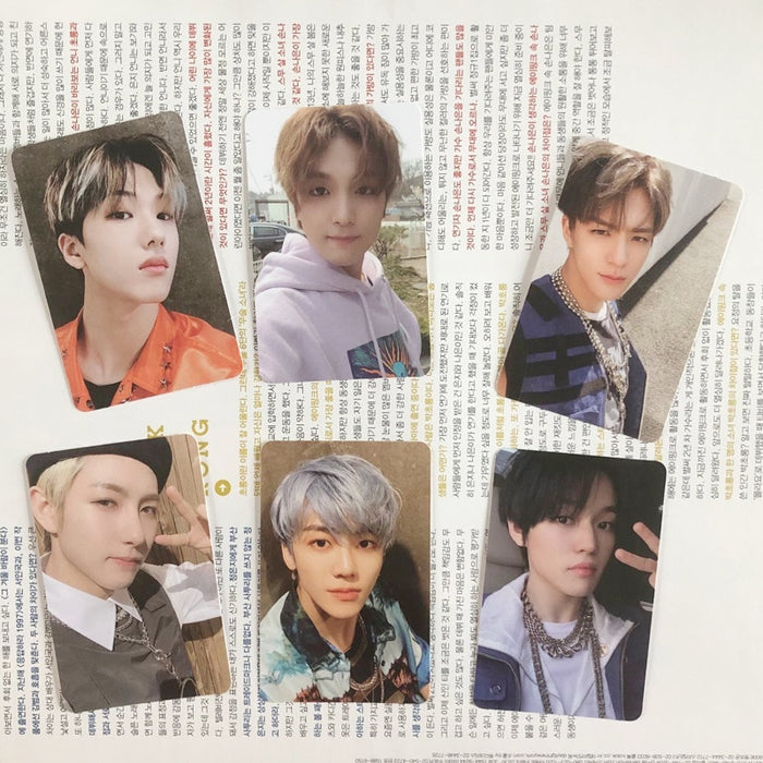 6pcs/set Kpop NCT DREAM Signature Photocard High quality HD photo k-POP NCT Lomo card for fans collections new arrivals