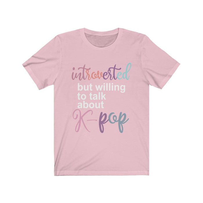 Interested But Willing To Talk About K-Pop T-Shirt - Trendy Kpop T-shirts - Kpop Classic T-Shirt