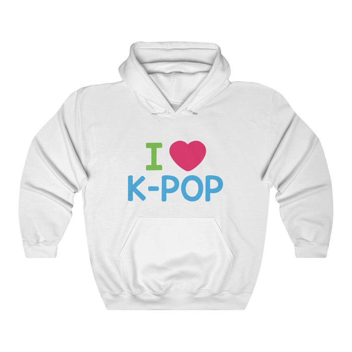 I love K-Pop  Hoodie - Trendy Winter Kpop Hoodies Kpop Fashion - Kpop Hooded Sweater