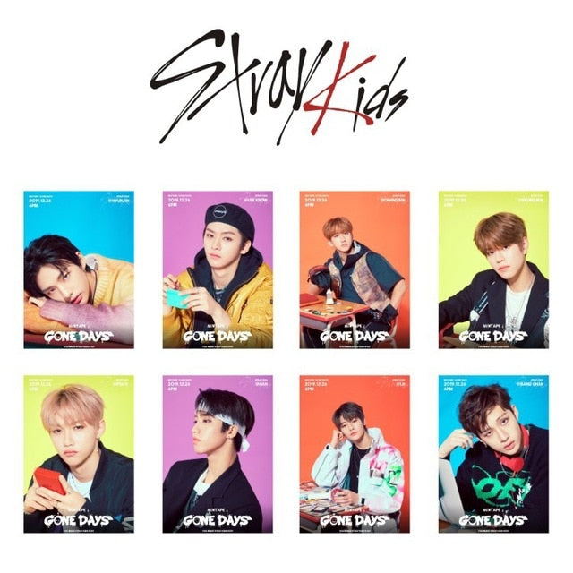 8pcs/set Stray Kids Photocard For fans collection New Album photo card —  Kpopshop