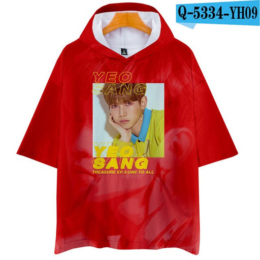 ATEEZ 3D New Personality Tee Shirt K Pop  T-shirt Hip-Hop Soft Tops - Kpopshop