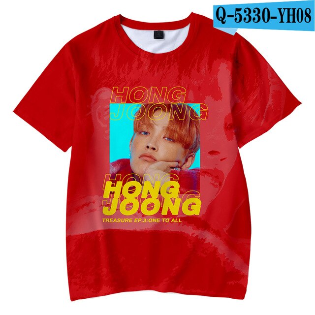 ATEEZ Kpop Korean Team 3D Kids T-shirt Children Boys/Girls 3d Highstreet - Kpopshop