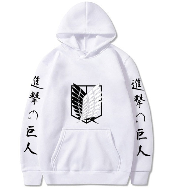 Anime Attack on Titan Hoodie Fashion Pullovers Casaul Tops