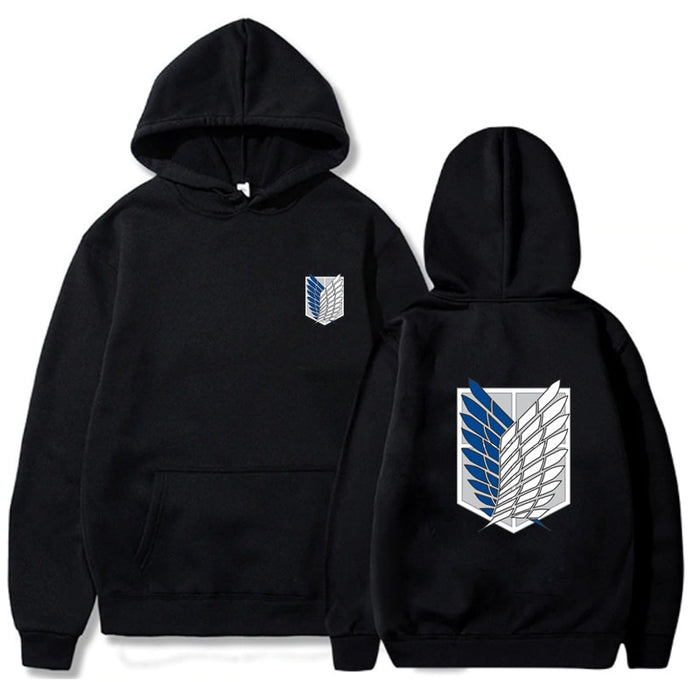 Attack on Titan Hoodie Men Fashion Loose Pullovers Casaul Tops oversize hoodie