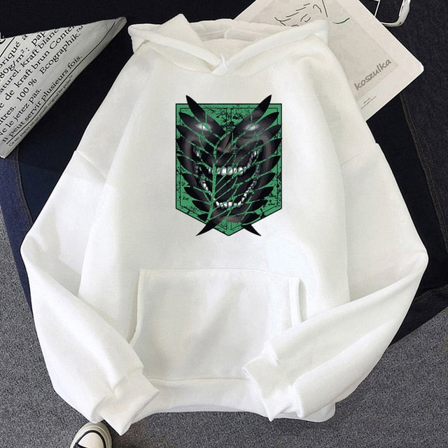 Attack on Titan Hoodie Men Fashion Loose Pullovers Casaul Tops