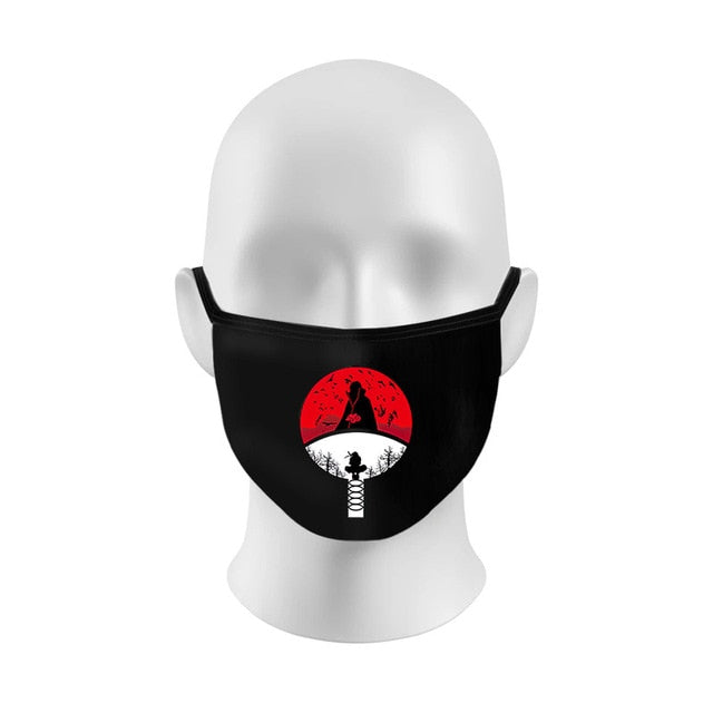 Attack on Titan Scout Legion Mask Red Cloud Mask Dustproof Anime Cosplay Akatsuki Uchiha Sasuke Itachi Mask