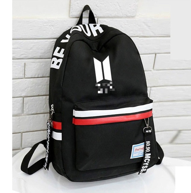 Kpop army bomb students teenager girls backpack