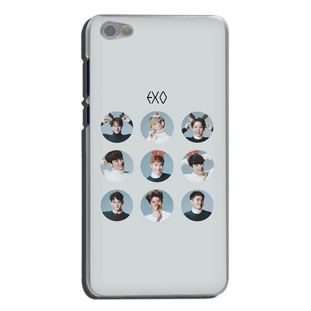 EXO Band K-pop Kpop Hard Phone Cover Case for Xiaomi Redmi 5 Plus GO 6A S2 Note 8 5 6 7A Pro 4x K20 Pro Half-wrapped Case
