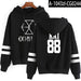 Kpop Newest EXO Hoodie Women Harajuku Casual Hoodies Sweatshirt Korean Style Loose Hoody Ladies Warm Sweatshirts Stripe Pullover Top Hip Hop that you'll fall in love with. At an affordable price at KPOPSHOP, We sell a variety of EXO Hoodie Women Harajuku Casual Hoodies Sweatshirt Korean Style Loose Hoody Ladies Warm Sweatshirts Stripe Pullover Top Hip Hop with Free Shipping.