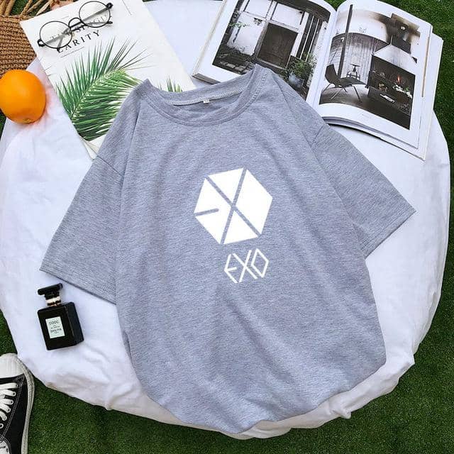 Kpop Newest EXO Kpop Short Sleeve Tshirt Women Summer New Korean Cotton Tee Shirt Femme Casual Streetwear Tumblr Harajuku Tops s Mujer that you'll fall in love with. At an affordable price at KPOPSHOP, We sell a variety of EXO Kpop Short Sleeve Tshirt Women Summer New Korean Cotton Tee Shirt Femme Casual Streetwear Tumblr Harajuku Tops s Mujer with Free Shipping.