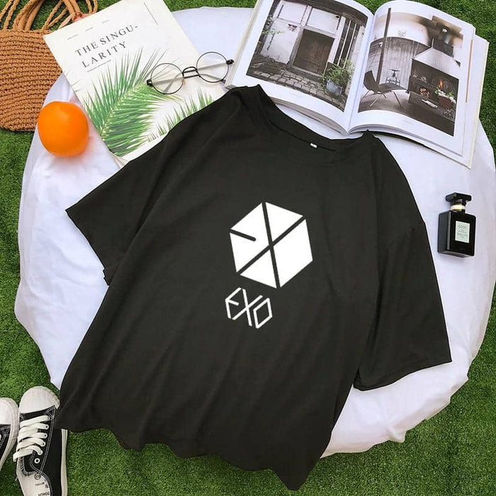 Kpop Newest EXO Kpop Short Sleeve Tshirt Women Summer New Korean Cotton Tee Shirt Femme Casual Streetwear Tumblr Harajuku Tops s Mujer that you'll fall in love with. At an affordable price at KPOPSHOP, We sell a variety of EXO Kpop Short Sleeve Tshirt Women Summer New Korean Cotton Tee Shirt Femme Casual Streetwear Tumblr Harajuku Tops s Mujer with Free Shipping.